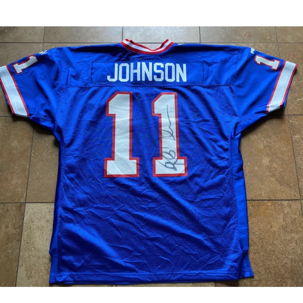 Buffalo Bills Rob Johnson Puma SIGNED Jersey